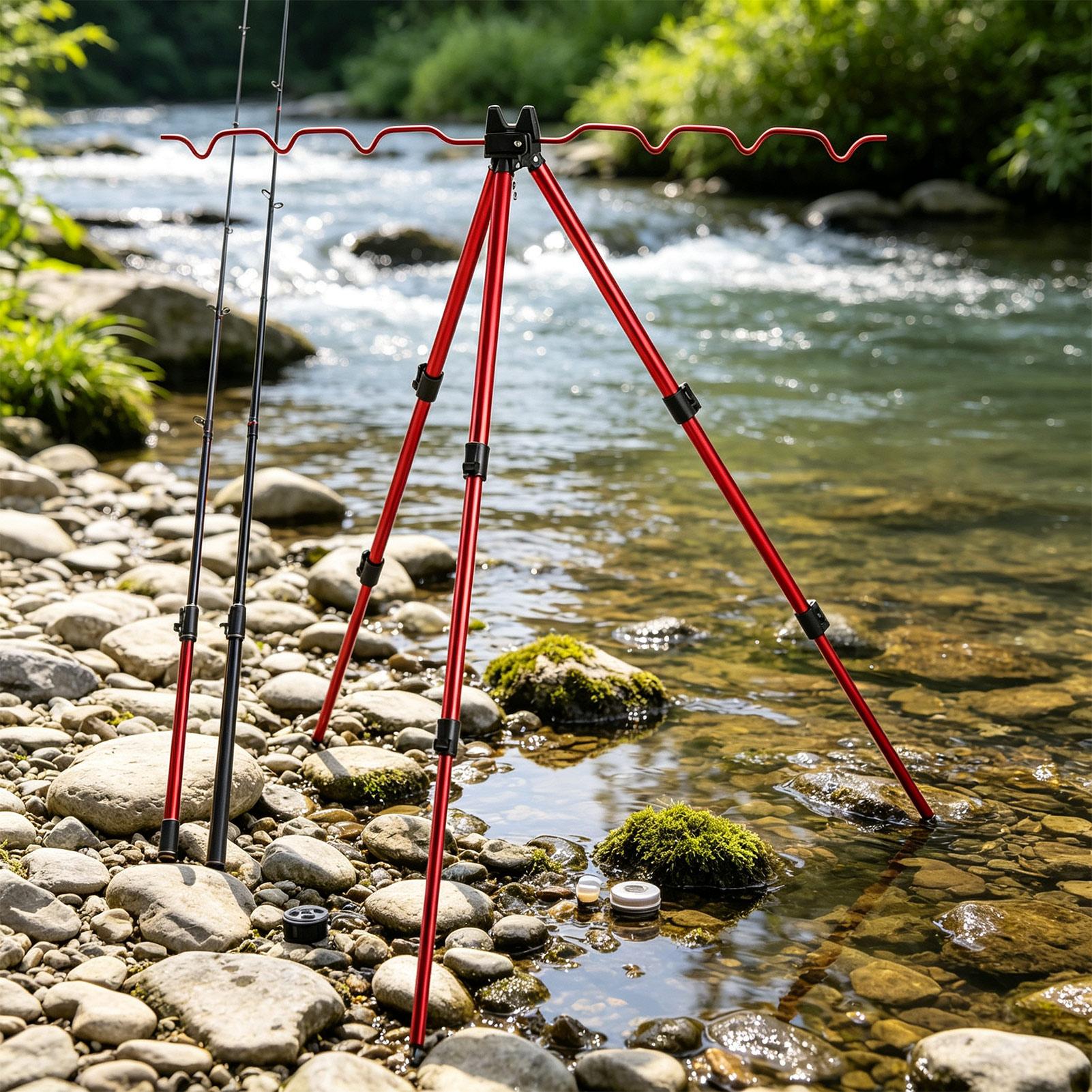 Fishing Pole Stand For Ground  - Fishing Rod Telescopic ulasan dan harga