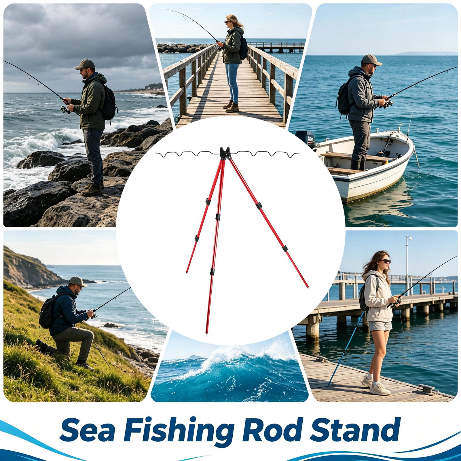 Fishing Pole Stand For Ground  - Fishing Rod Telescopic ulasan dan harga