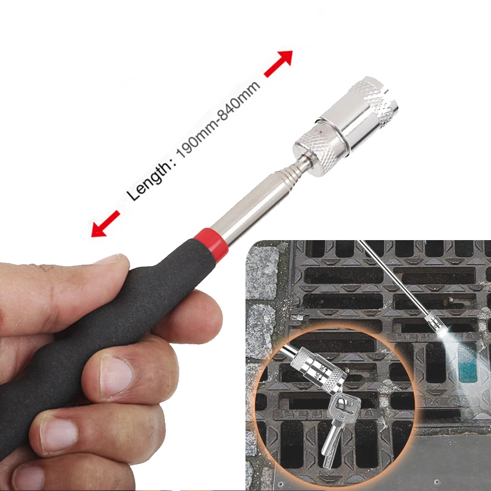 1-5pcs Telescopic Magnetic Pen - Fishing Rod Telescopic ulasan dan harga